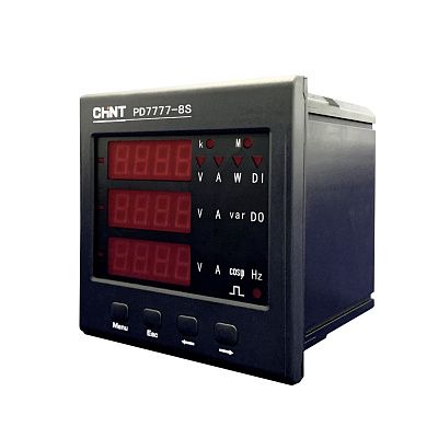 PD7777-8S4 380В 5А 3ф 120x120 светодиод. дисплей RS485 | Многофункциональный измерительный прибор