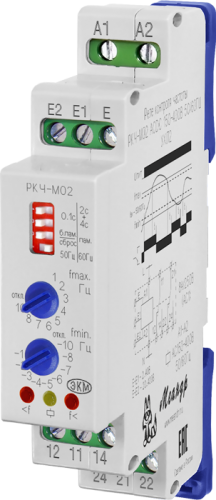 РКЧ-М02 АСDC150-400В УХЛ2 | Реле контроля частоты