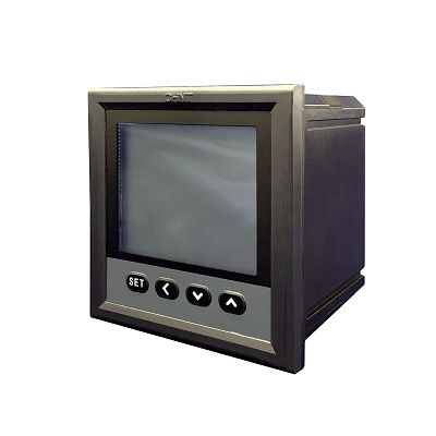 PD666-2S3 380В 5А 3ф 72x72 LCD дисплей RS485 | Многофункциональный измерительный прибор
